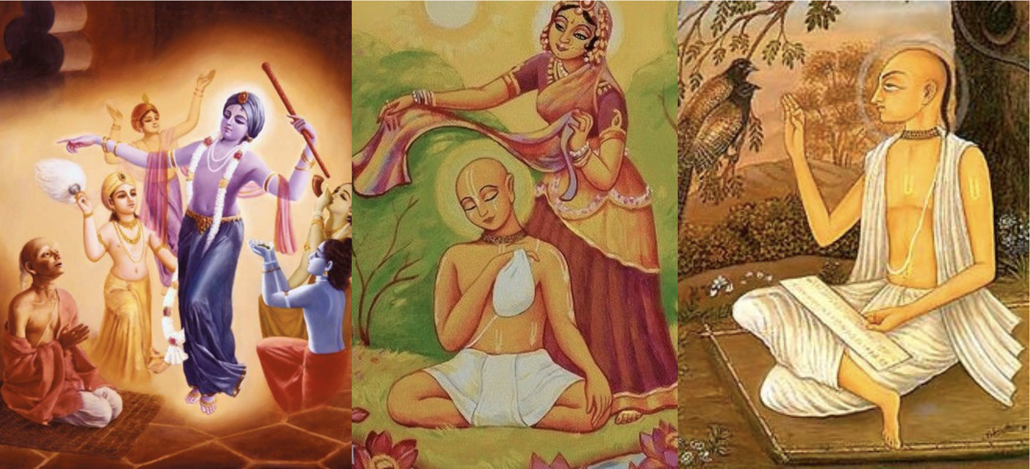 Who is Śrīla Kavirāja Gosvāmī's dīkṣā-guru?